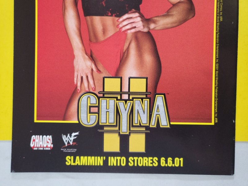 The Rock #1 Previews Exclusive PX Photo Variant 2001 Chaos Comics