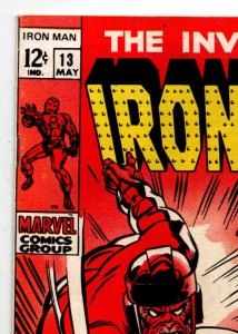 Invincible Iron Man #13 - 2nd appearance Controller - KEY - 1969 - VF/NM