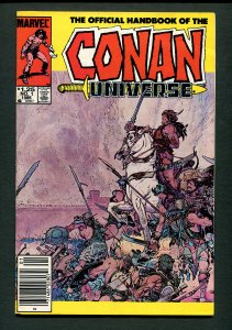 Conan Universe #1 ( 3.0 GD/VG ) Newsstand /  January 1986