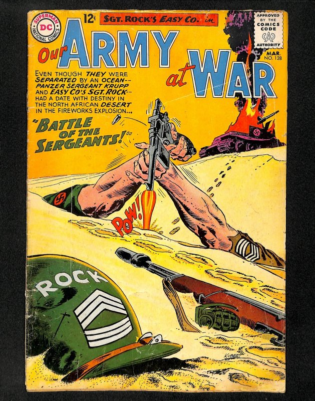 Our Army at War #128 Origin of Sgt. Rock!