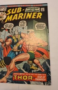 Sub-Mariner #59 (1973)Thor vs Submariner