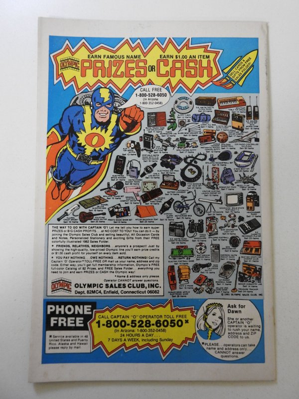 Moon Knight #21 (1982) VG Condition rust on staples