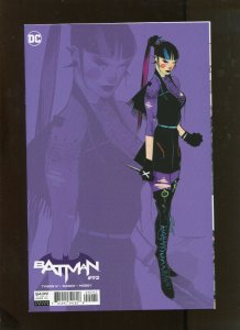 BATMAN #92 (9.2) PUNCHLINE 1:25 VARIANT COVER KEY! 