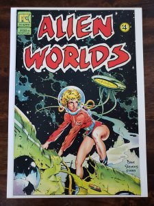 Alien Worlds 4 Dave Stevens cover