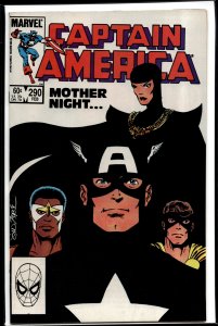 Captain America #290 (1984) Captain America [Key Issue]
