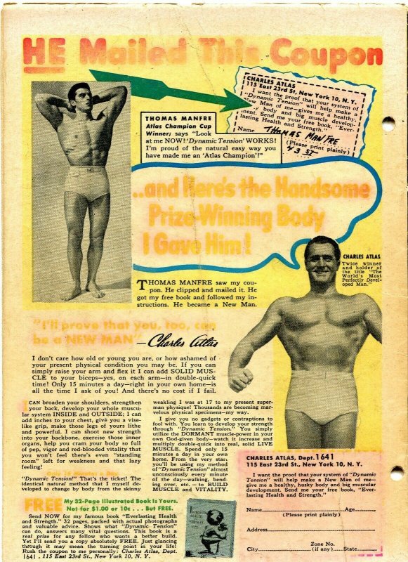 Frontline Combat 12 GD+ Complete Hole punched EC