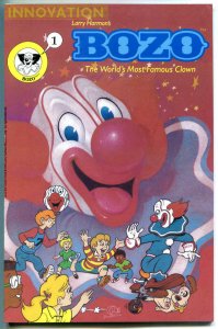BOZO the World's Most Famous Clown #1, VF, 1st, 1992, Larry Harmon, Innovation