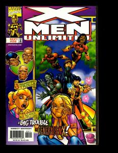 Lot of 10 X-Men Unlimited Marvel Comics # 15 16 17 18 19 20 21 22 28 31 EK6