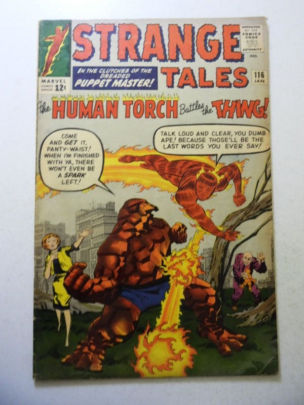 Strange Tales #116 (1964) VG+ Condition