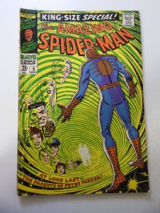 The Amazing Spider-Man Annual #5 (1968) GD/VG Condition 1 1/2 spine split