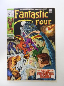 Fantastic Four #94 (1970) FN condition writing front cover