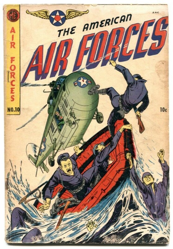 American Air Forces #10 1952-Golden Age comic G