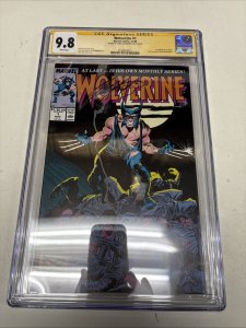 Wolverine (1988) # 1 (CGC 9.8 SS) Signed Chris Claremont * Marvel Comics