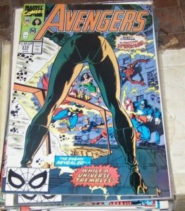 Avengers # 315  1990, Marvel captain america thor spiderman nebula vision 