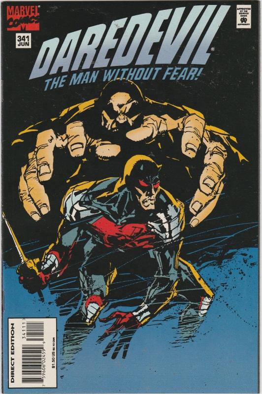 5 Daredevil Marvel Comic Books # 339 340 341 342 343 Kingpin Morbius AH5