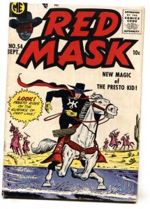 Red Mask #54 1955-Presto Kid-Golden-Age comic book