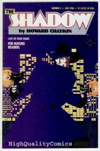 SHADOW #4, NM+, Howard Chaykin,1986 Blood & Judgment
