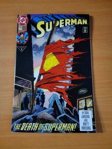 Superman #75 1st Print Direct Market Edition ~ NEAR MINT NM ~ 1993 DC Comics