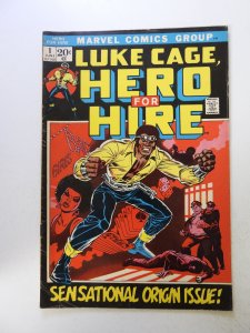 Hero For Hire #1 origin and 1st appearance of Luke Cage VG/FN condition