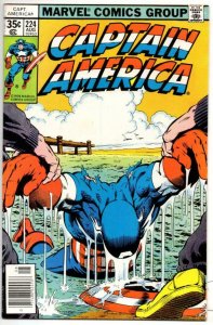 CAPTAIN AMERICA #224, VF/NM, Mike Zeck, 1968 1978, more CA in store