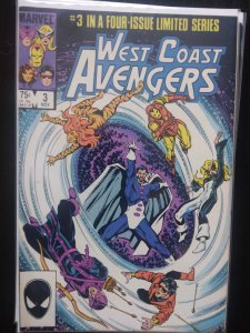 West Coast Avengers #1-4 (1984) complete set Stern/Hall Hawkeye, Wonder Man 2 3
