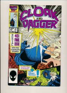 Marvel Comics-LOT OF 4-CLOAK AND DAGGER #1-3,11 1983/'86  F/VF (PF937)