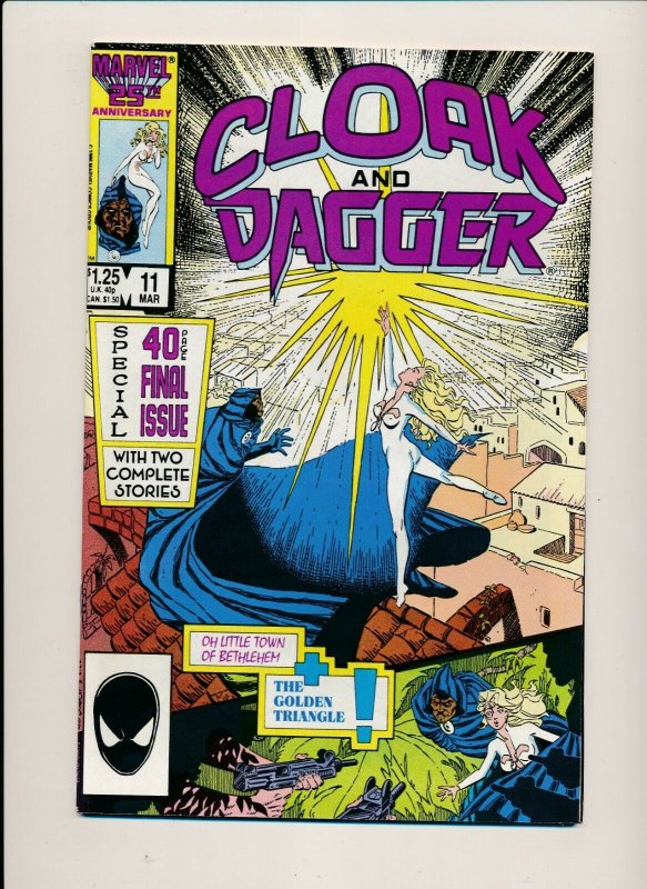 Marvel Comics-LOT OF 4-CLOAK AND DAGGER #1-3,11 1983/'86  F/VF (PF937)