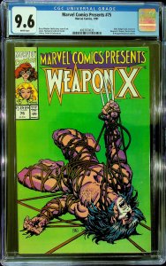 Marvel Comics Presents #75 (1991) - CGC 9.6 - Cert#4007870020