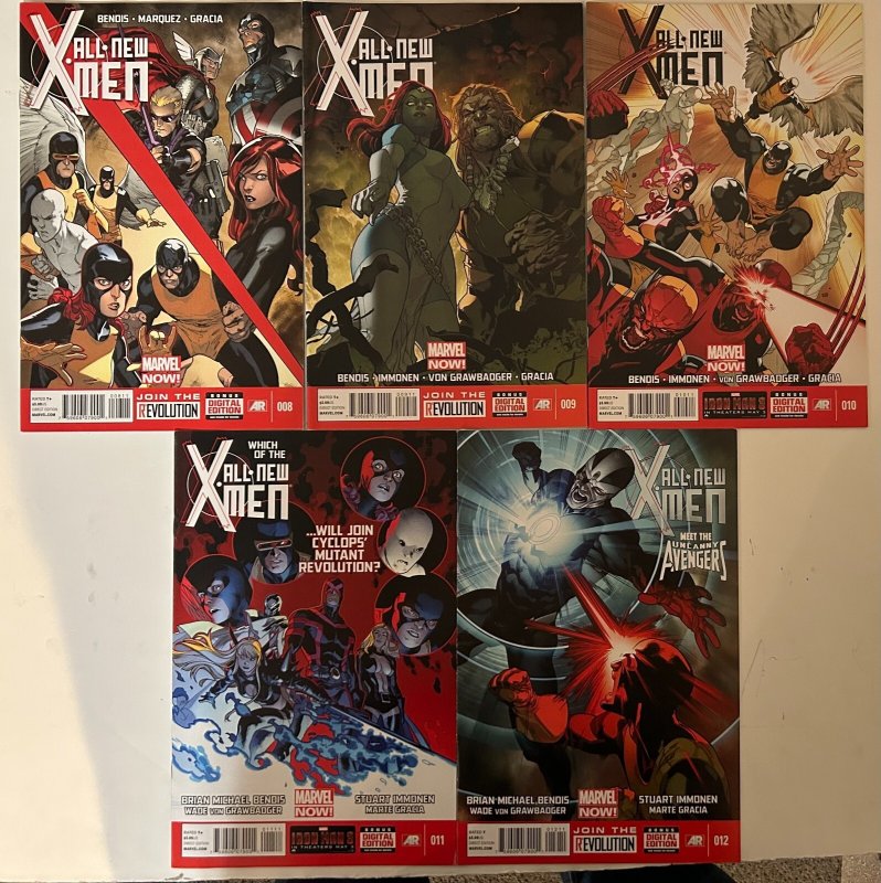 *All New X-Men (2013) 2-12 (3fn) 11 HG + 1 bk All vf/better except where noted