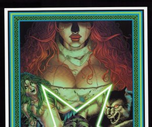 The Daughters of the Dark Oracle  11 x 17 Kickstarter Art Prints 3pc. SIGNED