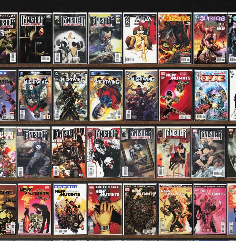 Huge Lot 150+ Comics with New Mutants, The Outsiders & More!