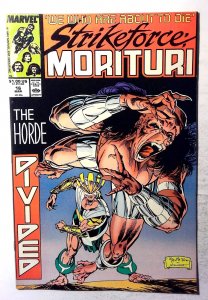 Strikeforce: Morituri #16 (1988) Marvel Comics 1st Print Comic Book