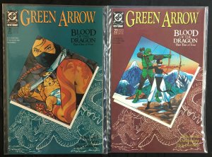 GREEN LANTERN, GREEN ARROW LOT  VF/NM 11 COMICS GRELL ART INCLUDES #1