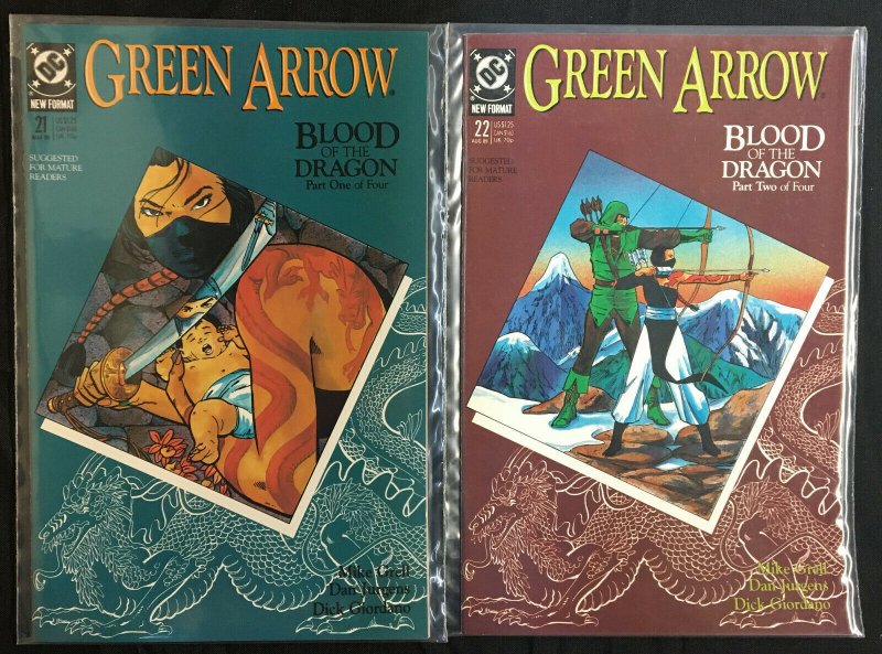 GREEN LANTERN, GREEN ARROW LOT  VF/NM 11 COMICS GRELL ART INCLUDES #1