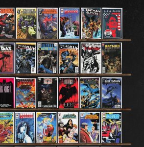 Huge Lot 150+ Comics with Archer & Armstrong, Detective Comics, Batman & More!