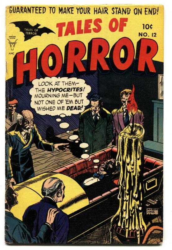 Tales Of Horror #12 1954- Precode horror- Vampires- Torture FN-