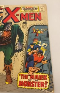 The X-Men #40 (1968)vs Frankenstein see description