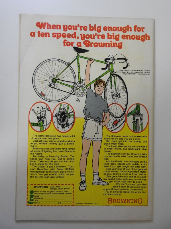 Weird Worlds #10 (1974) FN- Condition! stain fc