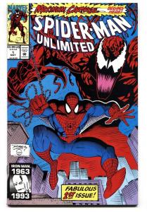 Spider-Man Unlimited #1 1993 comic book First Maximum Carnage  Marvel