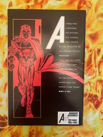 The Avengers #360 - Foil Cover NM