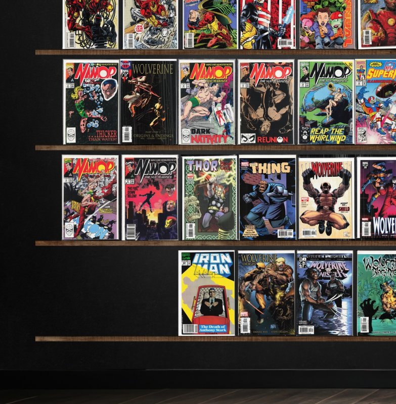 Huge Lot 150+ Comics with Namor, The Sub Mariner, Iron Man, Wolverine & More!