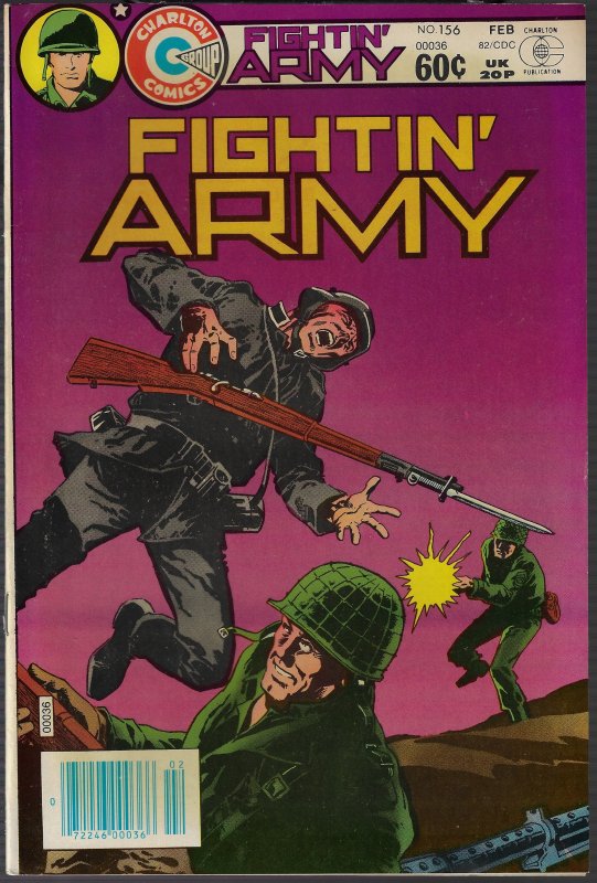 Fightin' Army #156 (Charlton, 1982) NM