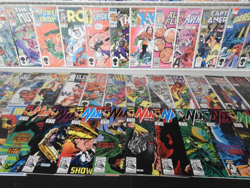 Huge Lot 150+ Comics W/ Avengers, Iron Man, Hulk, Cap+ Avg VF- Condition!