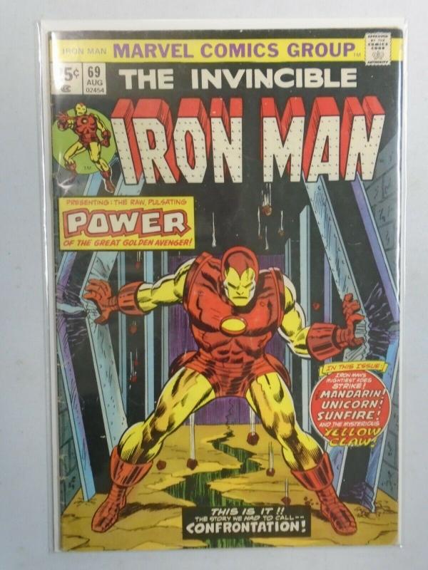 Iron Man #69 (1974 1st Series) 5.0/VG/FN