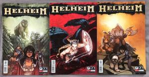 BRIDES OF HELHEIM  - Three (3) Issue Lot - #1, #4, and #5 - Cullen Bunn