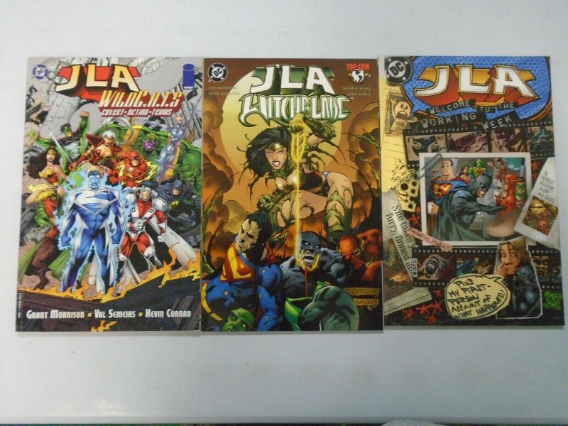 JLA Justice Prestige lot 51 different issues avg 8.0 VF