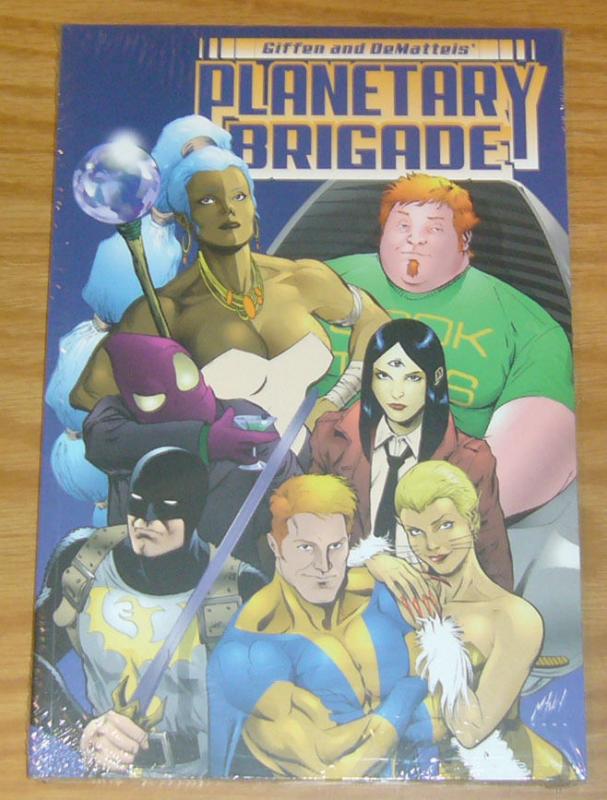 Planetary Brigade TPB VF/NM hero squared KEITH GIFFEN & J.M. DEMATTEIS fun book