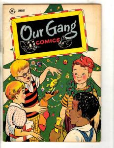 Our Gang Comics # 30 FN/VF 1947 Dell Golden Age Comic Book Christmas Cover JL3