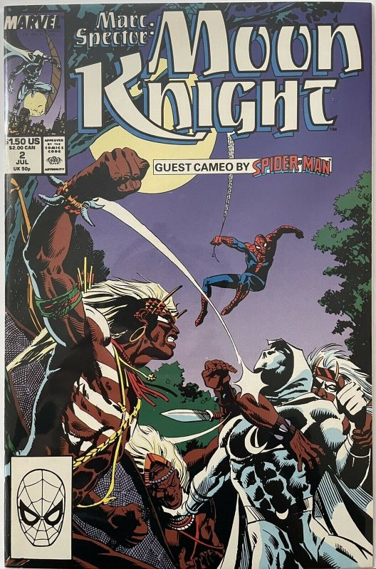 Marc Spector Moon Knight #2 (1989 Marvel)