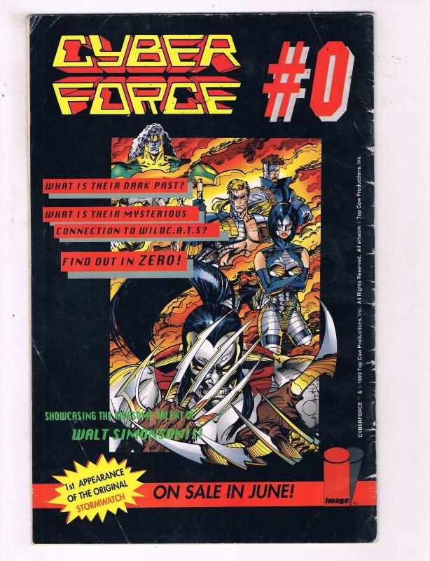 Cyber Force #3 VF Image Comics Comic Book Lee DE19